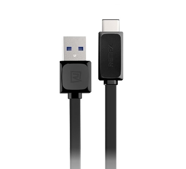 Кабель USB 3.0 Type-C Remax RT-C1 2.4A 1 метр черный