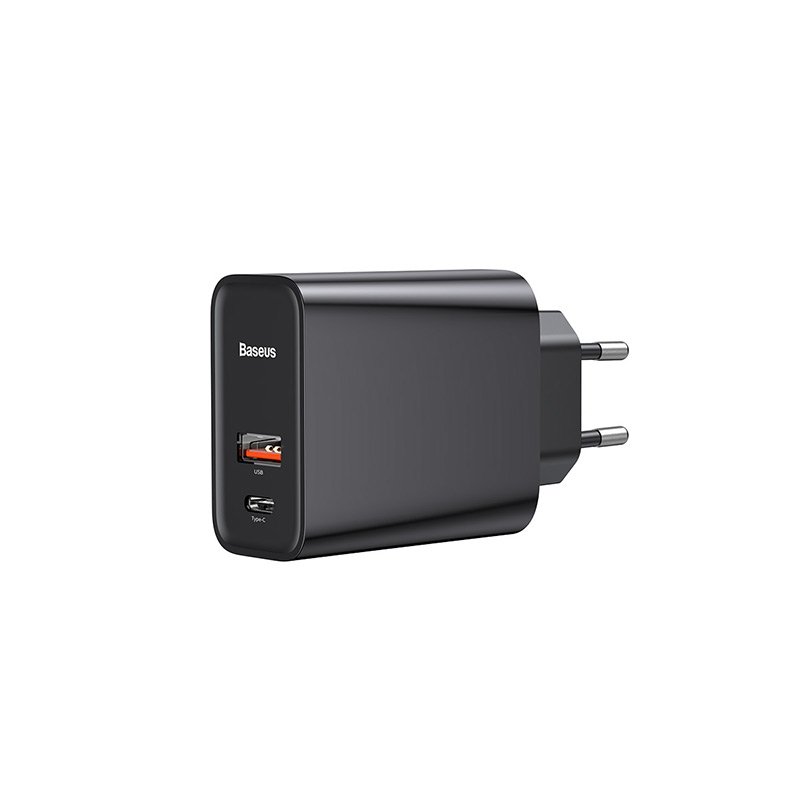 Сетевое зарядное устройство Baseus Speed PPS Quick Charger - USB, Type-C (CCFS-C01) QC3.0  - фото3