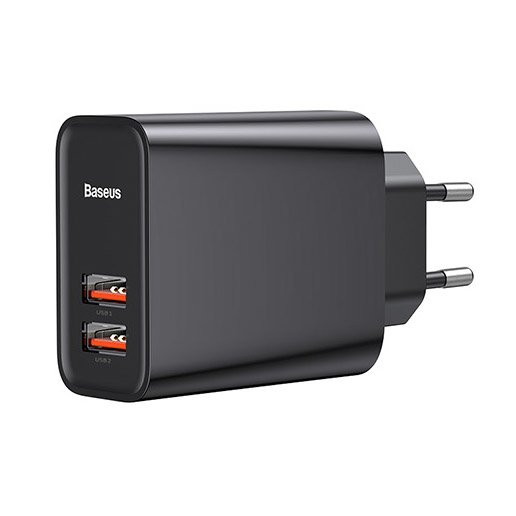 Сетевое зарядное устройство Baseus Speed PPS Quick Charger 2 х USB (CCFS-E01) QC3.0  - фото3