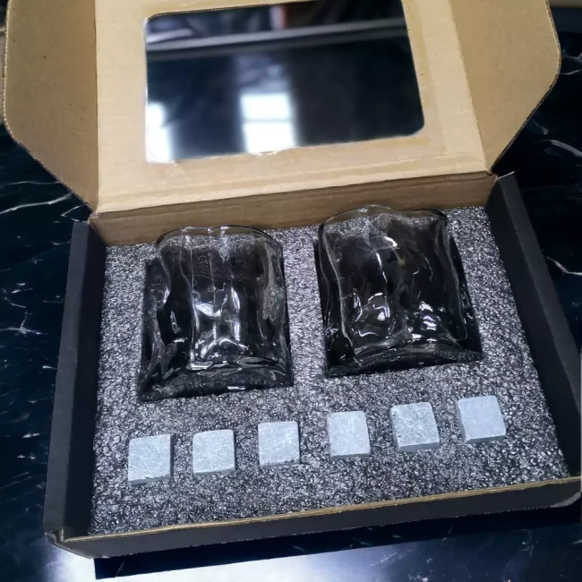 Подарочный набор для виски с камнями AmiroTrend ABW-003b - фото2