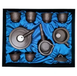 Подарочный набор для чайной церемонии AmiroTrend ATG-305 blue - фото