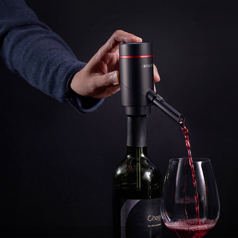 Электрический аэратор-диспенсер Xiaomi Circle Joy Decanter & Electric Separator CJ-XF JQ01 Электрический аэратор-диспенсер Xiaomi Circle Joy Decanter & Electric Separator CJ-XF JQ01