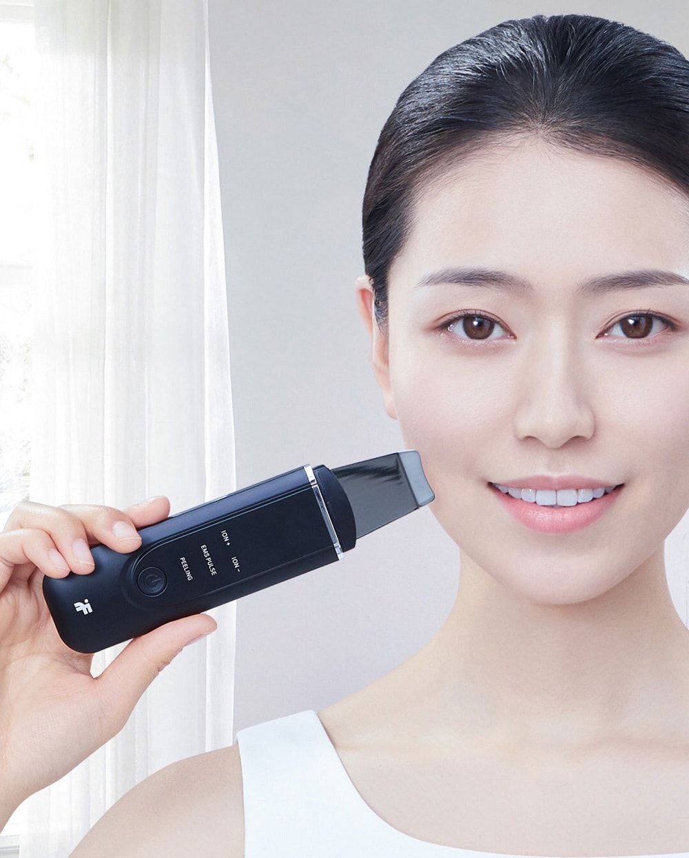 Аппарат для ультразвуковой чистки лица с ионами Xiaomi InFace Ultrasonic ion skin cleaner