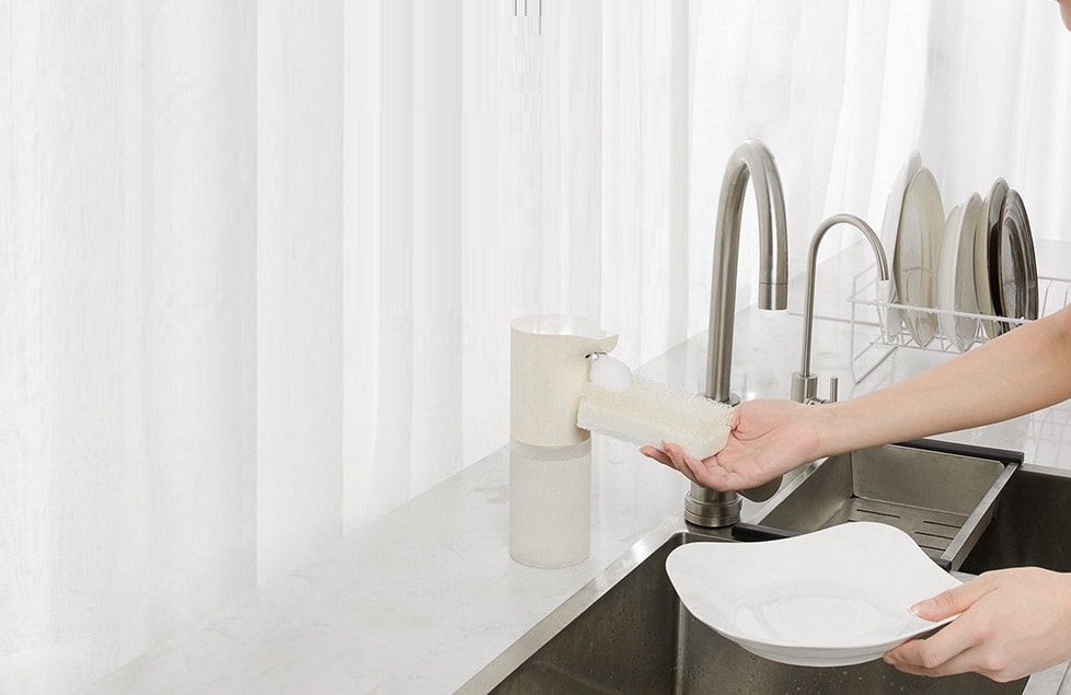 Автоматический дозатор для мытья посуды Xiaomi Simpleway Soap Liquid Dispenser (MJXJJJ01XW) Автоматический дозатор для мытья посуды Xiaomi Simpleway Soap Liquid Dispenser (MJXJJJ01XW)