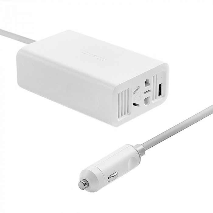 Автомобильный инвертор Xiaomi Smartmi Zhimi 100W CZNBQ01ZM (3A, 1хUSB, QC3.0) Автомобильный инвертор Xiaomi Smartmi Zhimi 100W CZNBQ01ZM (3A, 1хUSB, QC3.0)