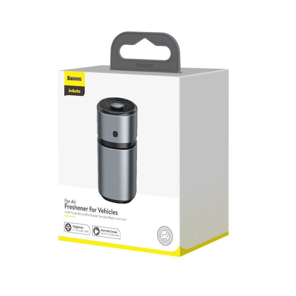 Автомобильный очиститель воздуха со встроенным вентилятором Baseus Breeze Fan Air Freshener SUXUN-WF01 - картинка Автомобильный очиститель воздуха со встроенным вентилятором Baseus Breeze Fan Air Freshener SUXUN-WF01 - фото