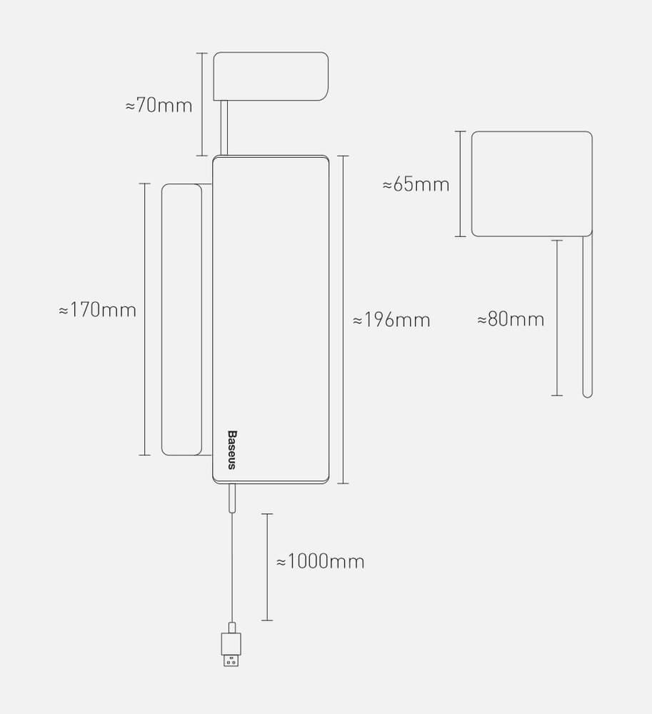 Автомобильный органайзер Baseus Deluxe Metal Armrest Console Organizer CRCWH-A0S - картинка Автомобильный органайзер Baseus Deluxe Metal Armrest Console Organizer CRCWH-A0S - фото