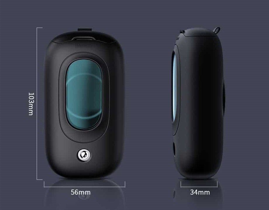 Автомобильный увлажнитель воздуха Baseus Mini (50ml) Black (DHMNC-01) Автомобильный увлажнитель воздуха Baseus Mini (50ml) Black (DHMNC-01)