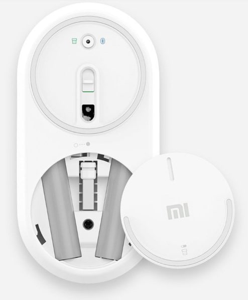 Беспроводная мышь Xiaomi Mi Portable Mouse (2.4ГГЦ + Bluetooth) XMSB02MW золотистая Беспроводная мышь Xiaomi Mi Portable Mouse (2.4ГГЦ + Bluetooth) XMSB02MW золотистая