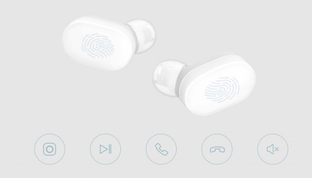 Беспроводные наушники Xiaomi Mi AirDots Youth Edition TWSEJ02LM белые