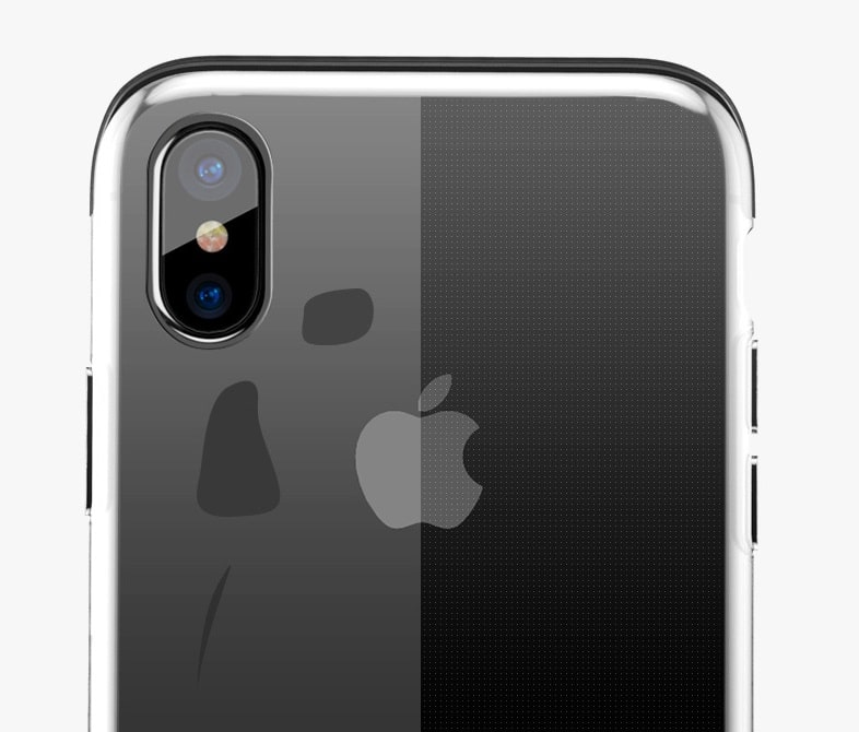 Чехол для Apple iPhone X / Xs гелевый Baseus Armor Case синий