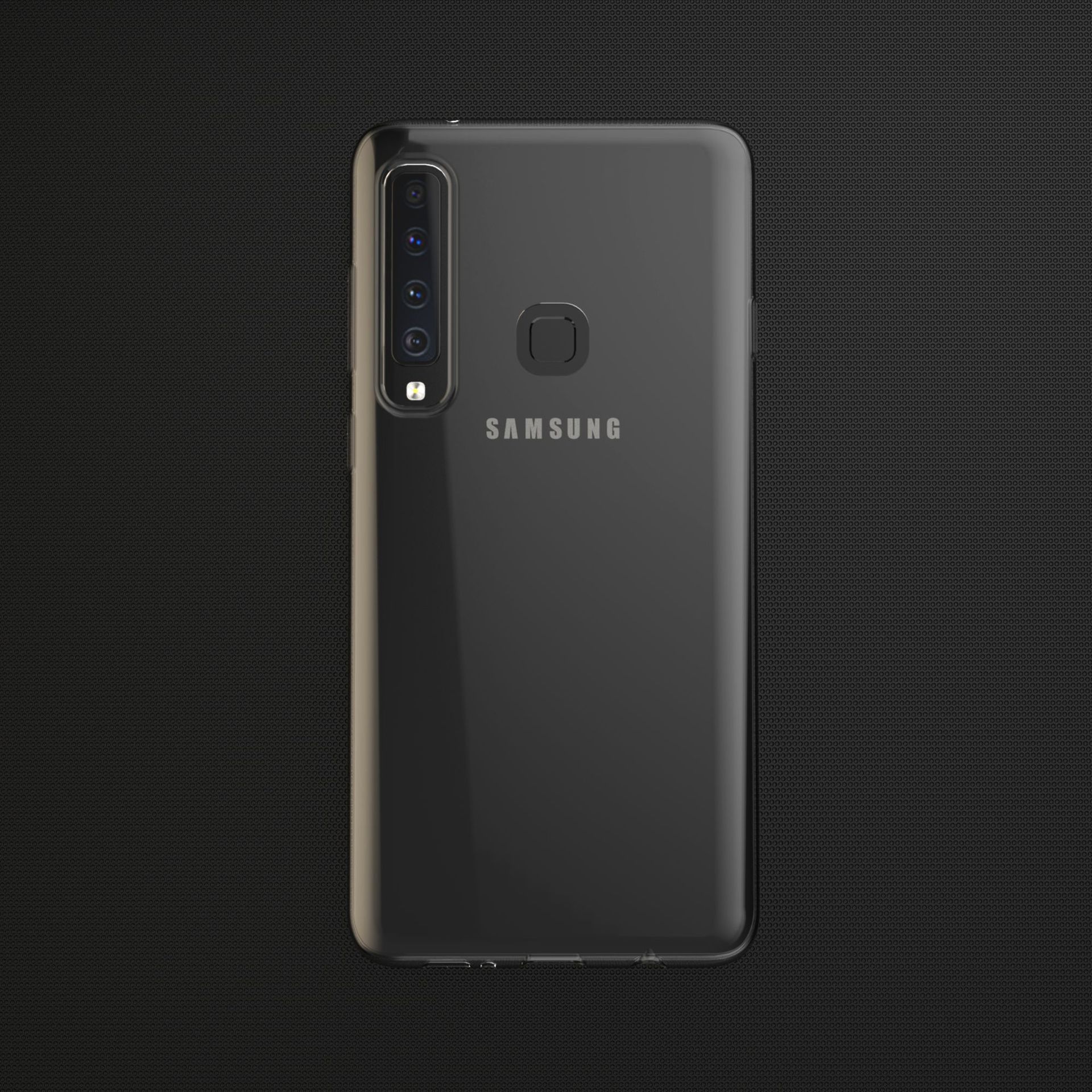 Чехол для Samsung Galaxy A9 (2018) гелевый тонкий прозрачный
