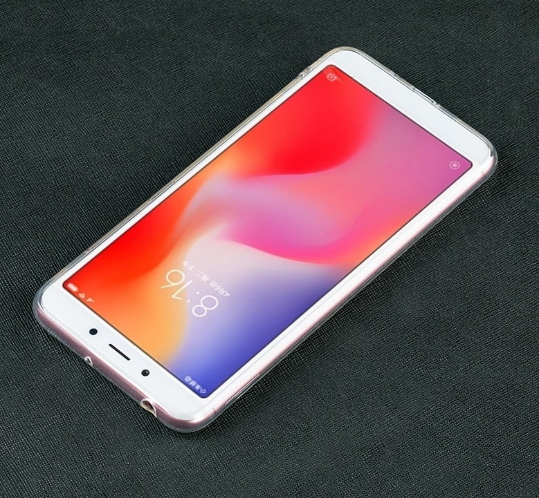 Чехол для Xiaomi Redmi 6 гелевый тонкий 0,5mm прозрачный