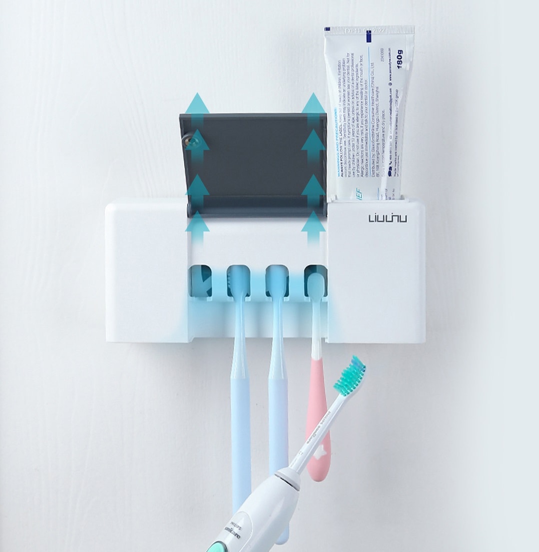Держатель-стерилизатор для зубных щеток Xiaomi Liulinu Sterilization for Toothbrushes (LSZWD01W) Держатель-стерилизатор для зубных щеток Xiaomi Liulinu Sterilization for Toothbrushes (LSZWD01W)