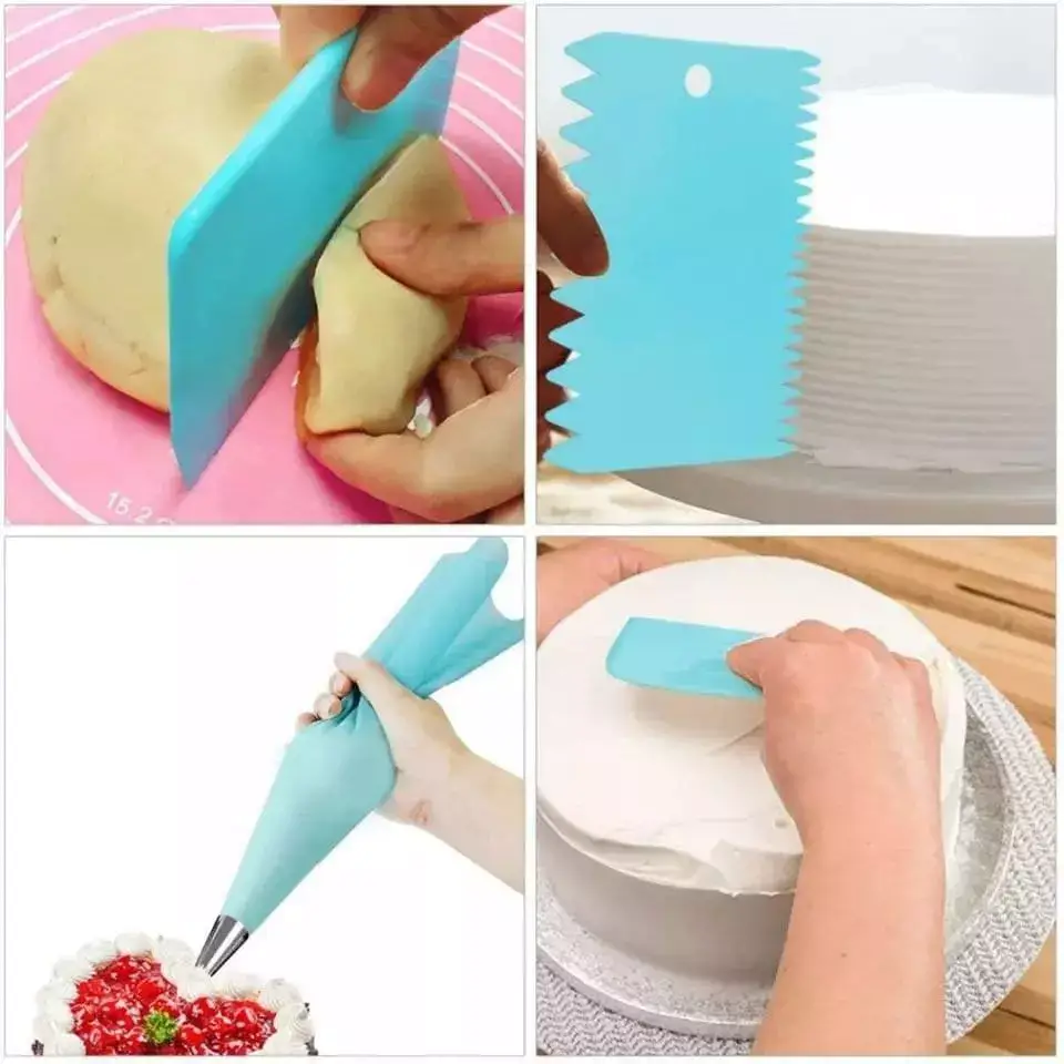 Набор кондитерских инструментов для приготовления и декорирования тортов Amiro Cake Set ACS-420 (420 предметов) - фото