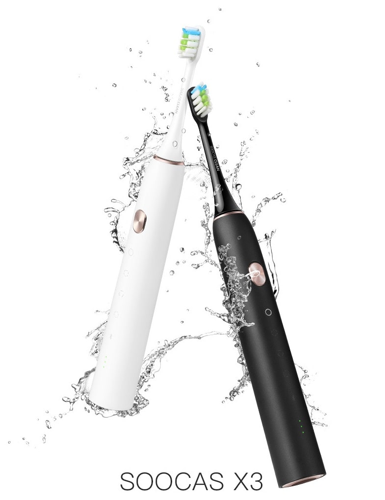 Электрическая зубная щетка SOOCAS X3 черная