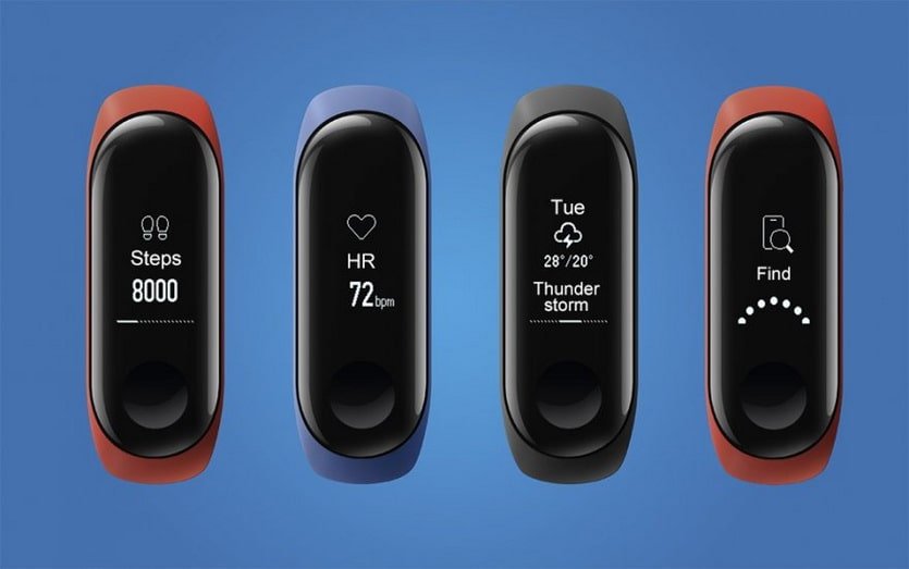Фитнес-браслет с пульсометром Xiaomi Mi Band 3 (международная версия) MGW4041GL Фитнес-браслет с пульсометром Xiaomi Mi Band 3 (международная версия) MGW4041GL