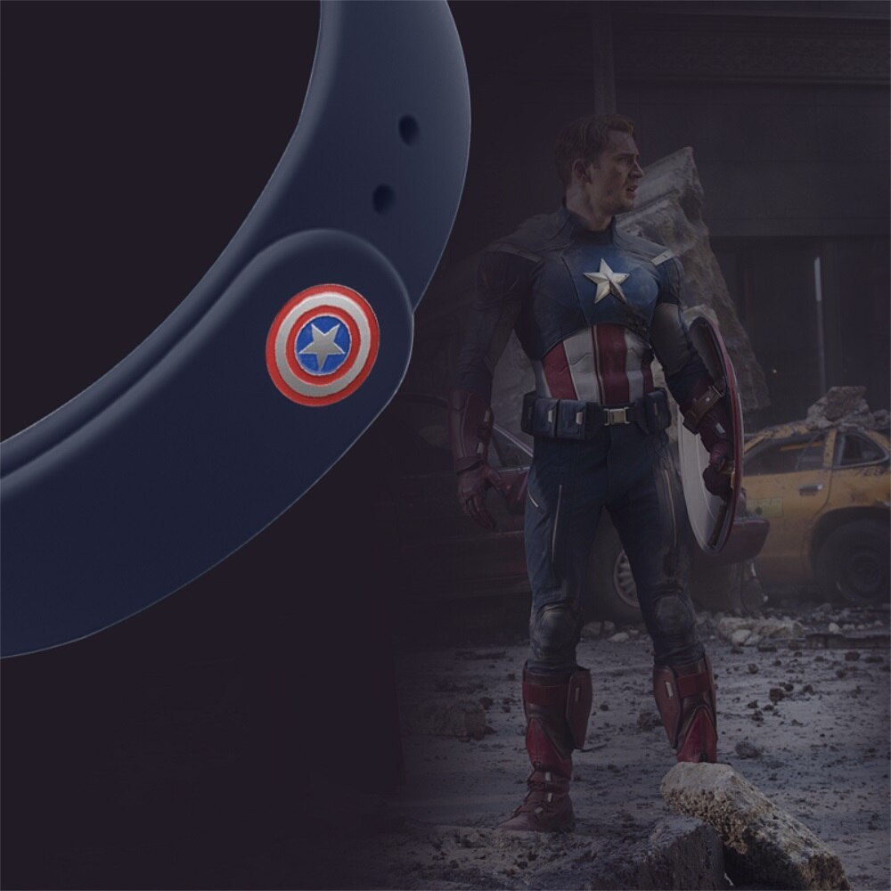 Фитнес браслет Xiaomi Mi Band 4 Avengers Series Limited Edition Фитнес браслет Xiaomi Mi Band 4 Avengers Series Limited Edition