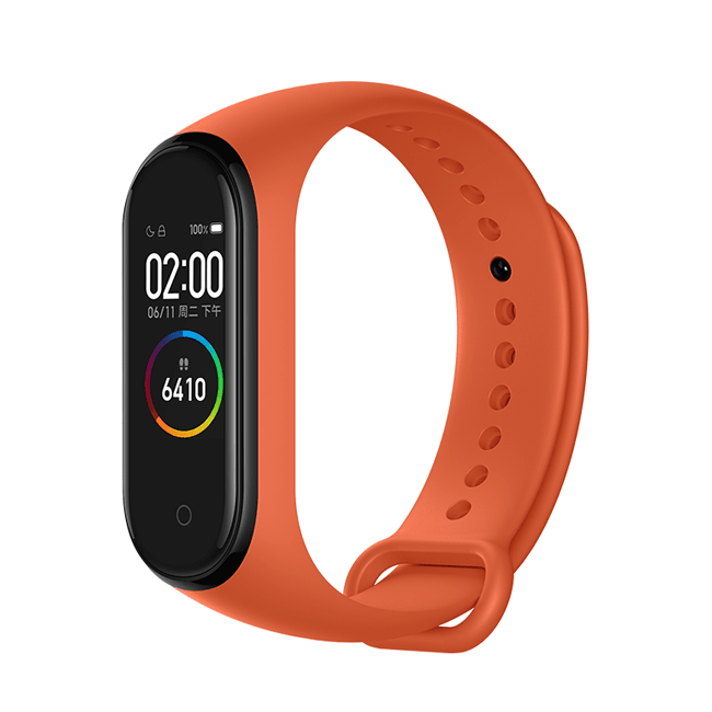 Фитнес-браслет Xiaomi Mi Band 4 MGW4051CN оранжевый Фитнес-браслет Xiaomi Mi Band 4 MGW4051CN оранжевый