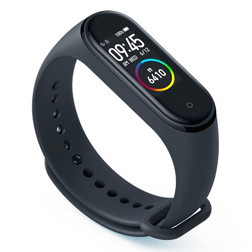 Фитнес-трекер с пульсометром Xiaomi Mi Band 4 MGW4046CN чёрный Фитнес-трекер с пульсометром Xiaomi Mi Band 4 MGW4046CN чёрный