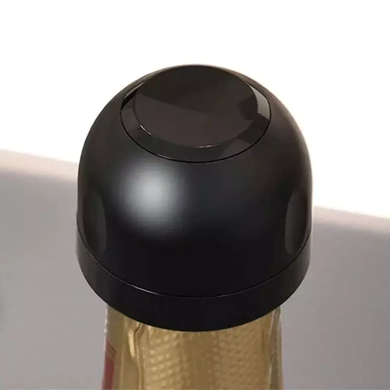 Герметичная вакуумная пробка для бутылки шампанского - фото