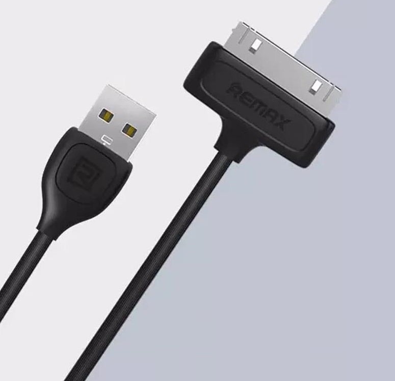 Кабель USB 30-pin для Apple Remax RC-050 1 метр черный