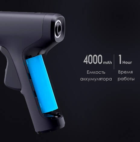 Клеевой пистолет Xiaomi Zai Hause Home Good Combination Set Lithium Electric Melt Gun 4V Grey (Z890401)