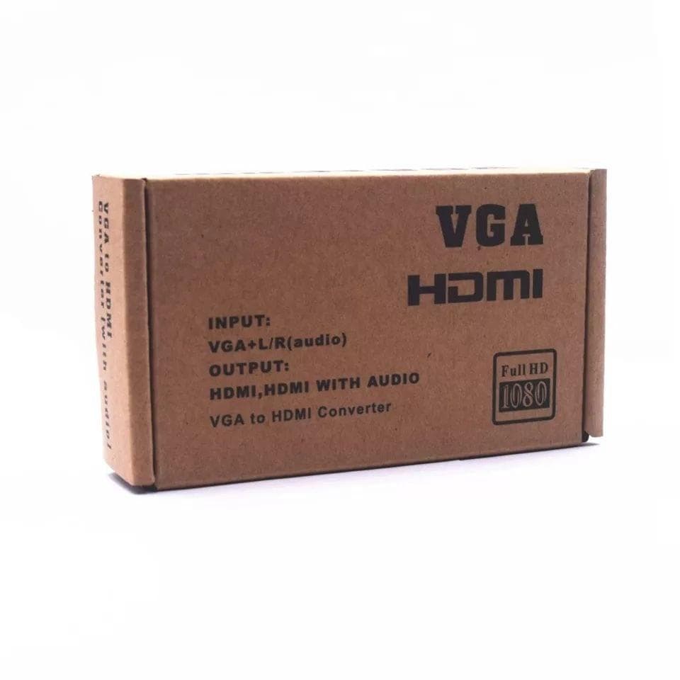 Конвертер VGA в HDMI со звуком и питанием - фото
