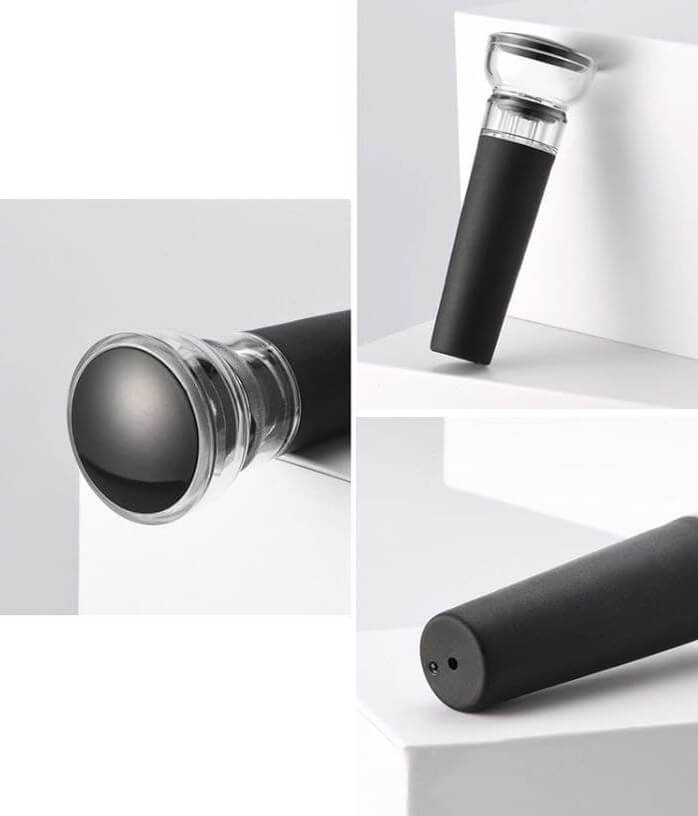 Набор для вина Xiaomi Circle Joy Black Samurai Wine Set 5 в 1 (CJ-TZ08) Набор для вина Xiaomi Circle Joy Black Samurai Wine Set 5 в 1 (CJ-TZ08)