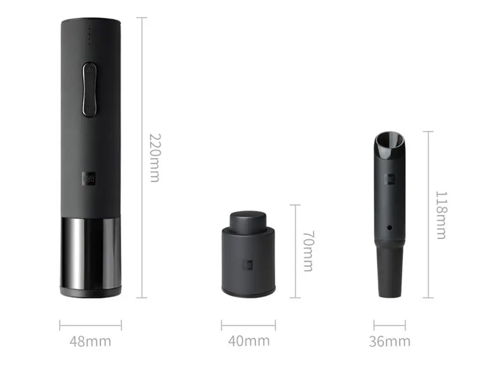 Набор для вина Xiaomi Huohou 4 в 1 Сorkscrew Set HU0090 Набор для вина Xiaomi Huohou 4 в 1 Сorkscrew Set HU0090