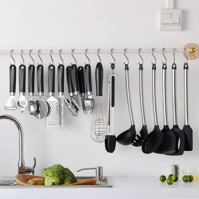 Набор кухонных принадлежностей Amiro Kitchen Set AGS-016 из 16 предметов - фото