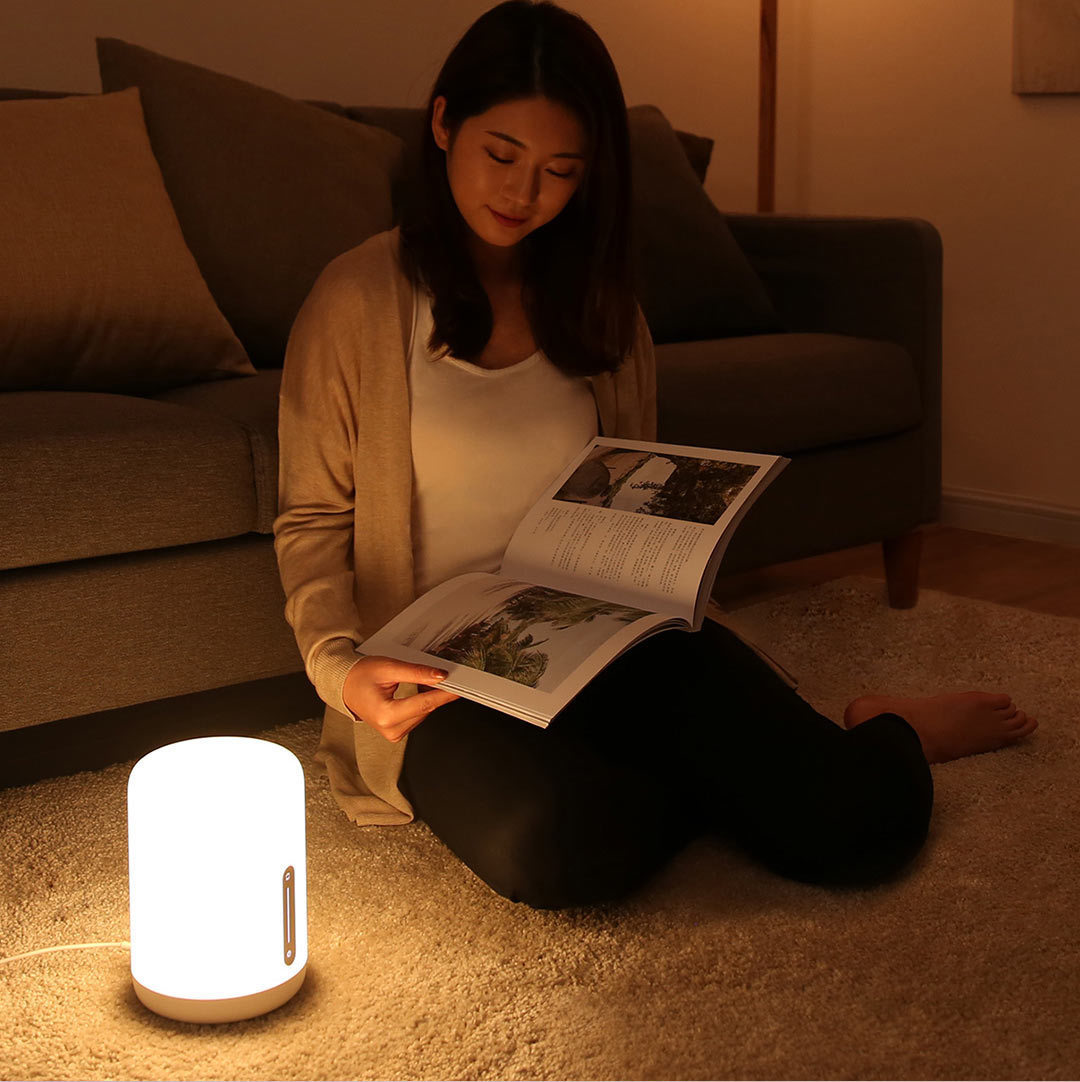 Настольная лампа-ночник Xiaomi Mijia Bedside Lamp 2 MJCTD02YL белая