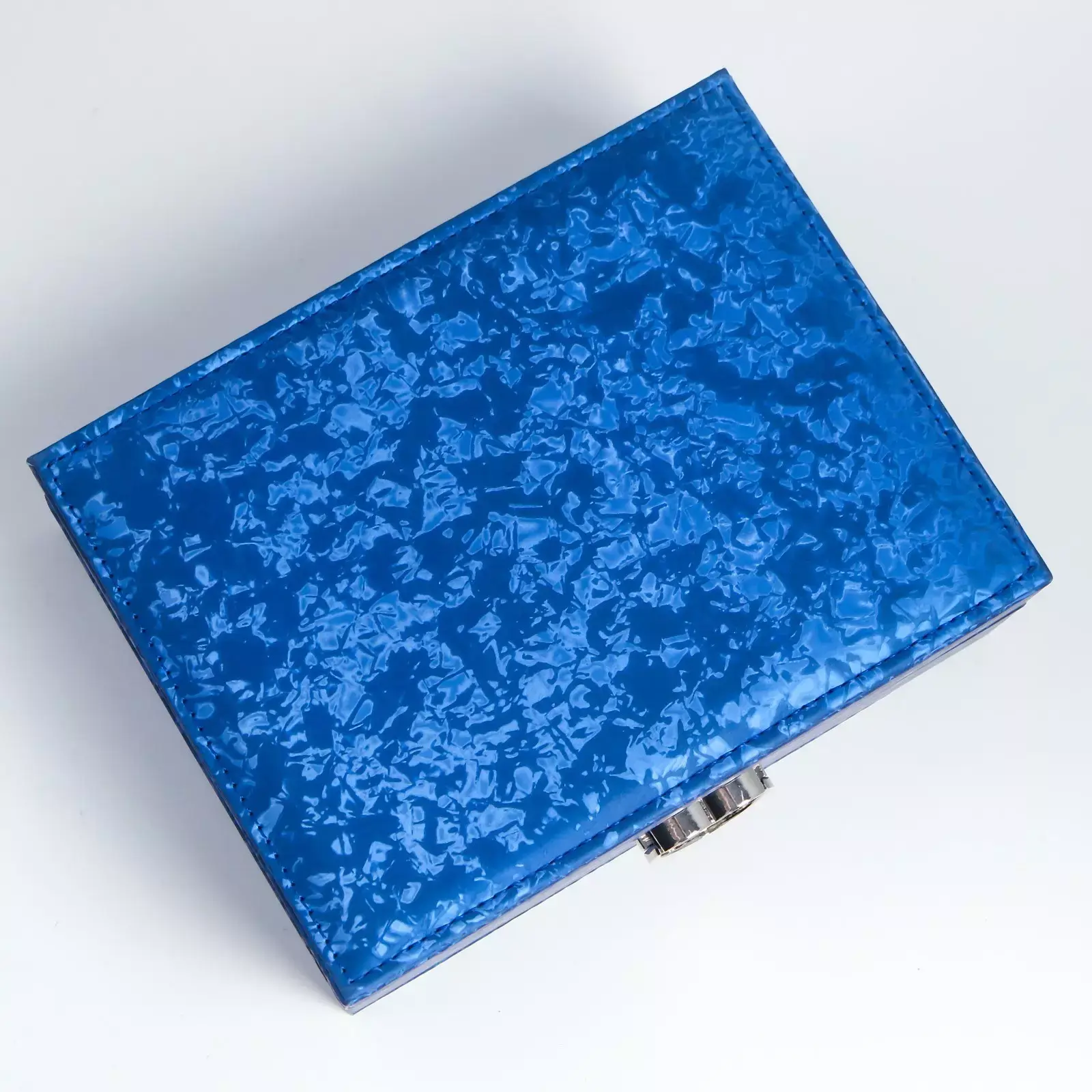 Органайзер (шкатулка) для часов и украшений CASEGRACE SP9381 синий - фото