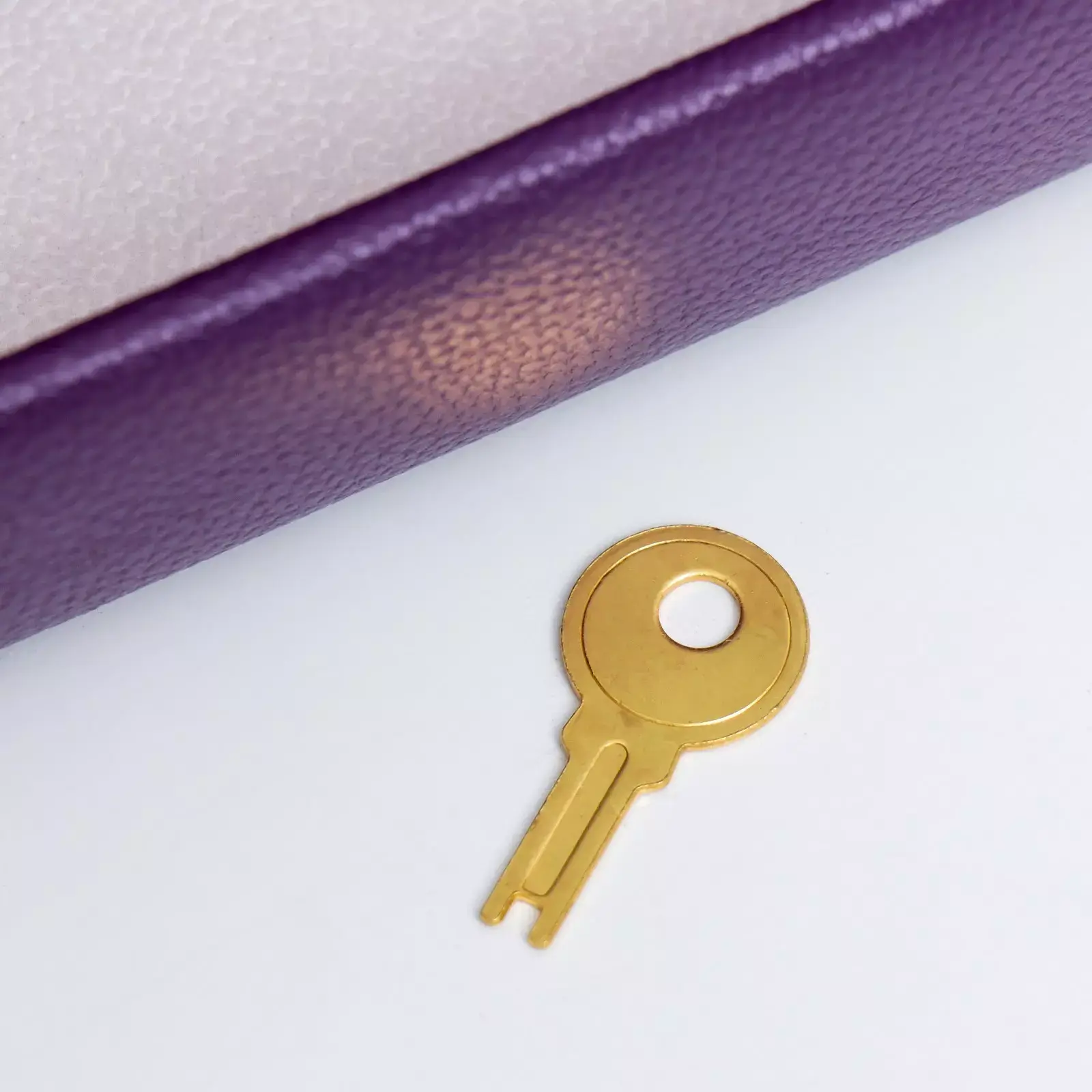 Органайзер (шкатулка) для украшений с зеркалом CASEGRACE SP9384 фиолетовый - фото
