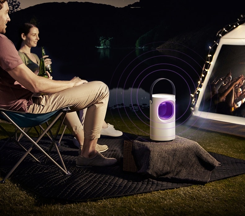 Отпугиватель комаров Baseus Purple Vortex USB Mosquito Lamp ACMWD-ZX02 Отпугиватель комаров Baseus Purple Vortex USB Mosquito Lamp ACMWD-ZX02