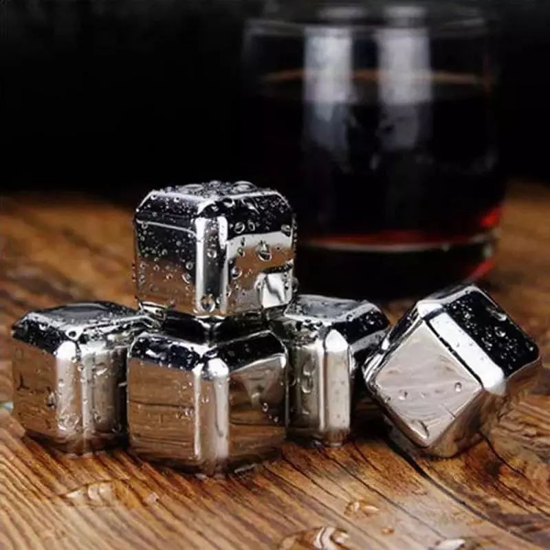 Охлаждающие камни для виски набор 6 штук Whiskey Gift Set - фото