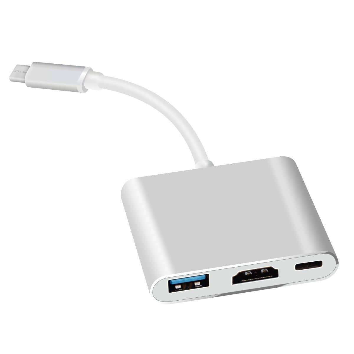 Переходник USB Type-C на HDMI 4K / USB 3.0 PD Переходник USB Type-C на HDMI 4K / USB 3.0 PD