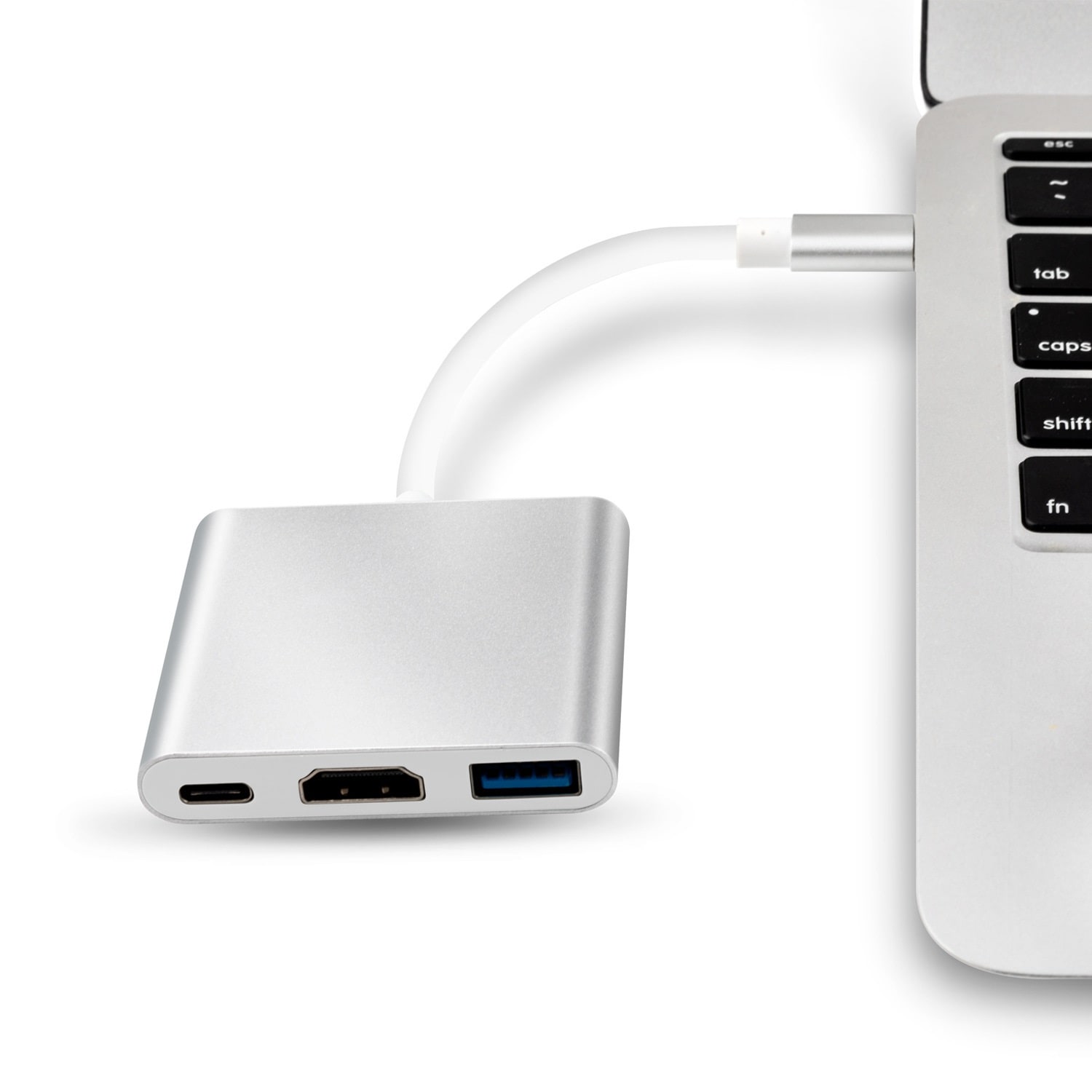 Переходник USB Type-C на HDMI 4K / USB 3.0 PD Переходник USB Type-C на HDMI 4K / USB 3.0 PD
