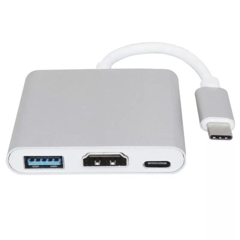 Переходник USB Type-C на HDMI 4K / USB 3.0 PD Переходник USB Type-C на HDMI 4K / USB 3.0 PD