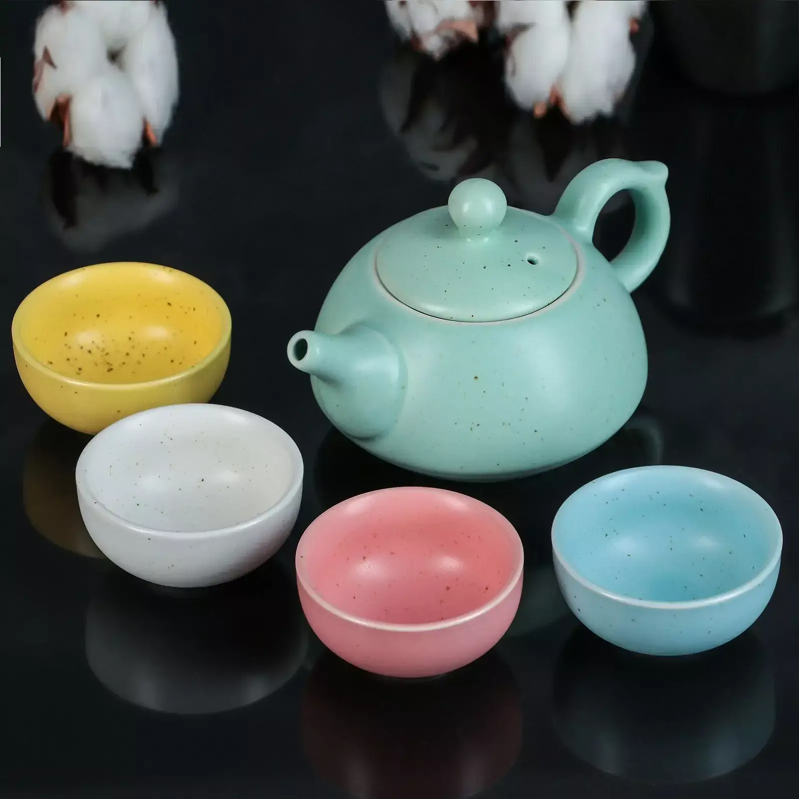 Подарочный набор для чайной церемонии Amiro Tea Gift Set ATG-08 (5 предметов) - фото