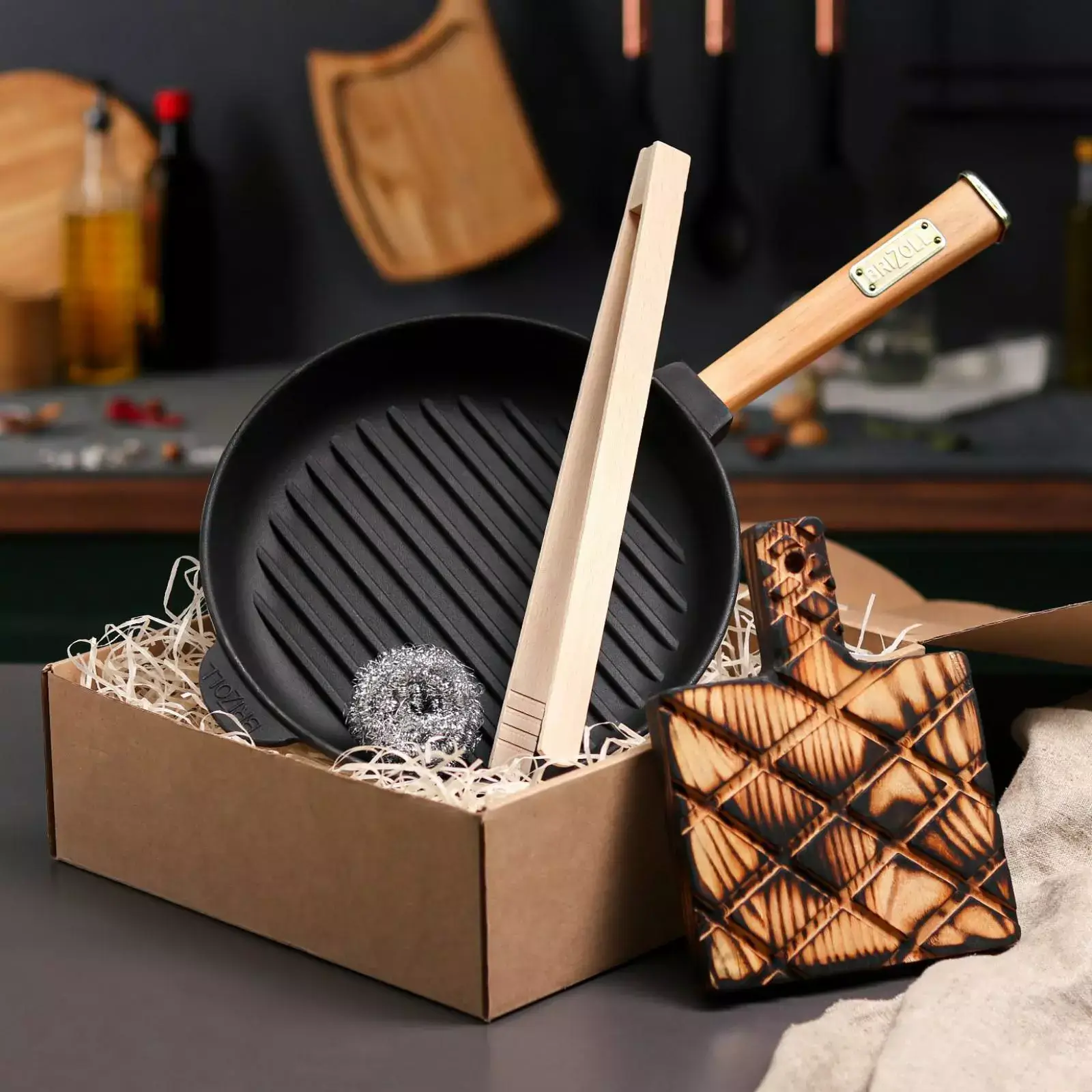 Подарочный набор для приготовления стейка Amiro Steak Set GRL-04 - картинка Подарочный набор для приготовления стейка Amiro Steak Set GRL-04 - фото