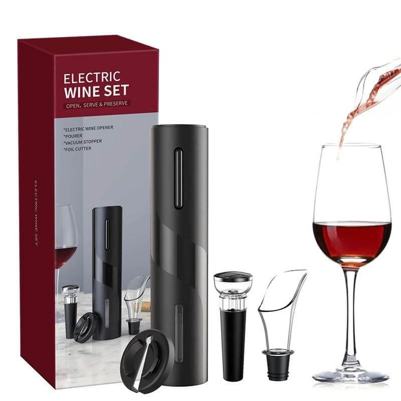 Подарочный набор для вина 4-в-1 Bar Home Gift BG-015 Подарочный набор для вина 4-в-1 Bar Home Gift BG-015