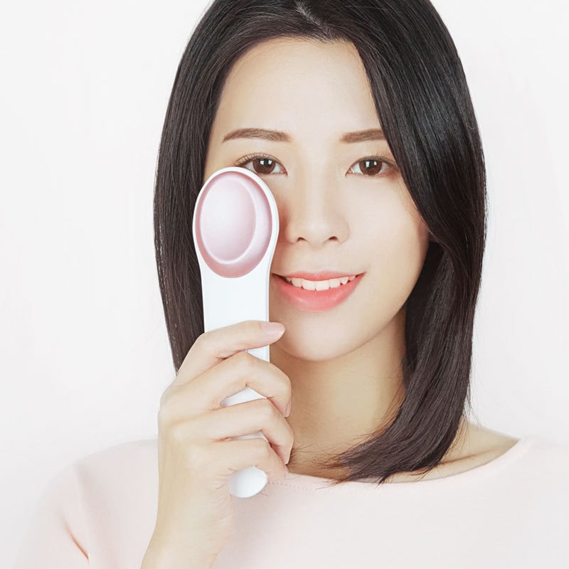 Портативный массажер для глаз Xiaomi LeFan Hot and Cold Eye Massager розовый