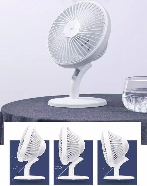 Портативный настольный вентилятор Baseus Ocean Fan CXSEA-02 Портативный настольный вентилятор Baseus Ocean Fan CXSEA-02
