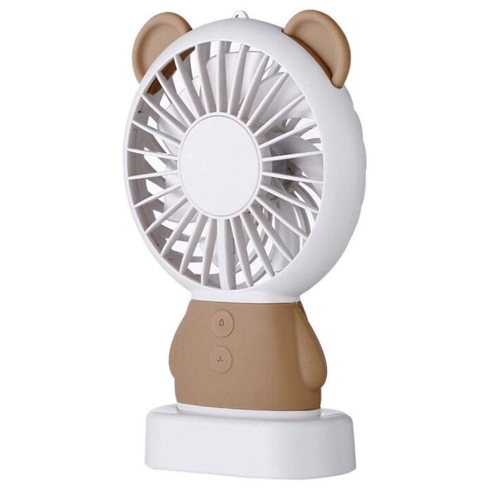 Портативный вентилятор Baseus Dharma bear Fan CXBER-08 коричневый цвет Портативный вентилятор Baseus Dharma bear Fan CXBER-08 коричневый цвет
