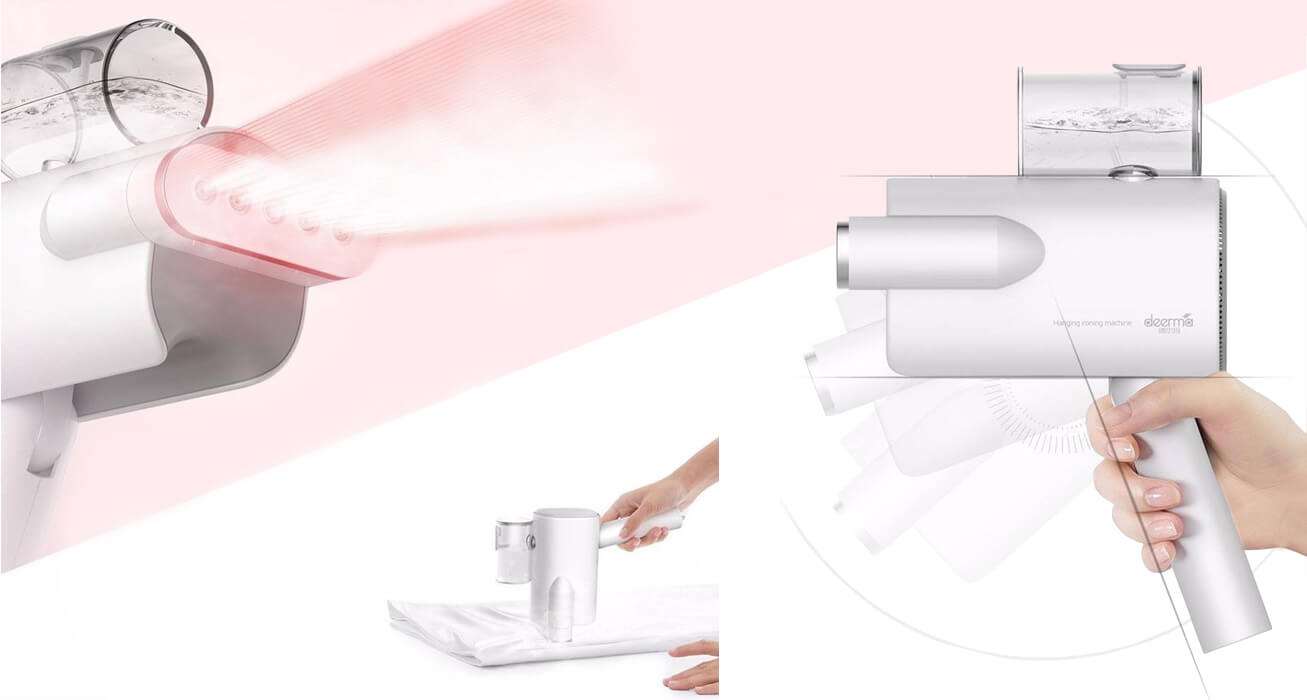 Ручной отпариватель Deerma Portable Steam Ironing Machine DEM-HS007 Ручной отпариватель Deerma Portable Steam Ironing Machine DEM-HS007