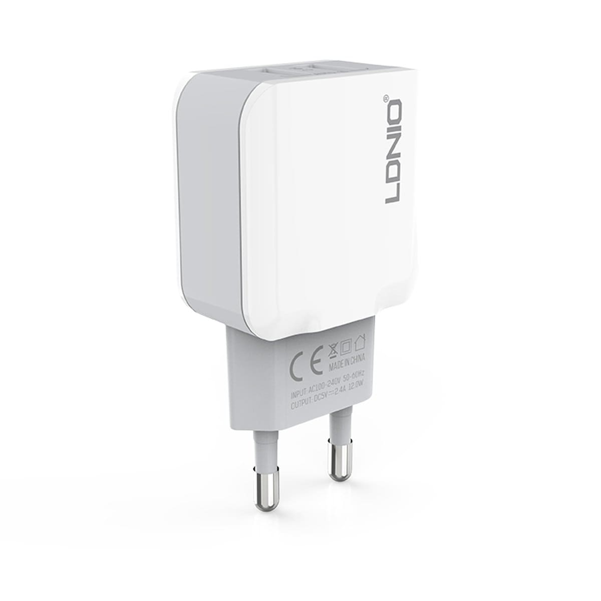 Сетевое зарядное устройство LDNIO A2202 2 USB 2.4A Сетевое зарядное устройство LDNIO A2202 2 USB 2.4A