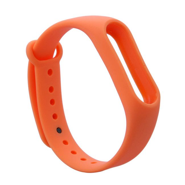 Сменный браслет для XIAOMI Mi Band 2 оранжевый