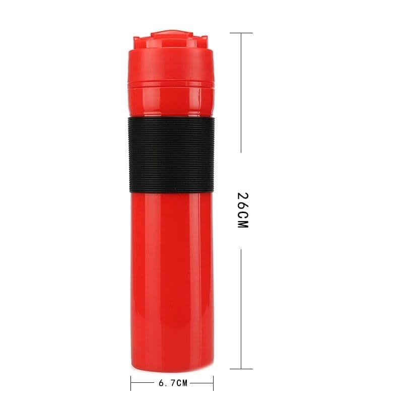 Бутылка френч-пресс Travel Mug 300ml красного цвета