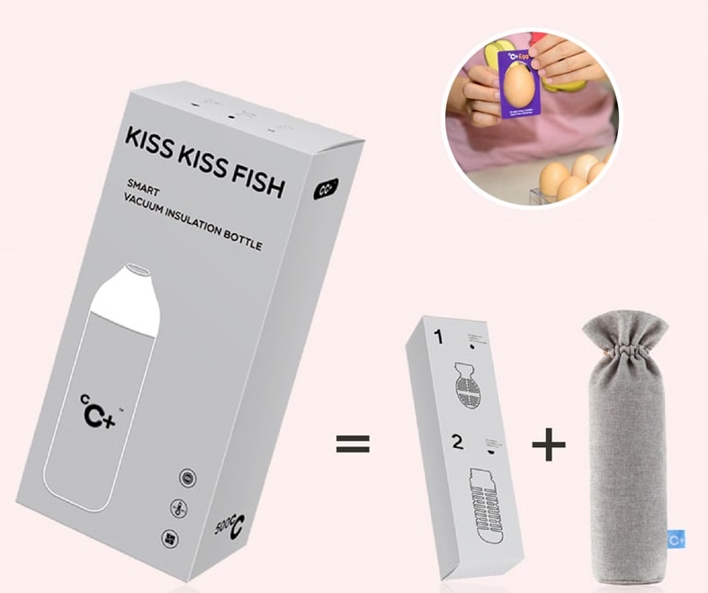 Умный термос Xiaomi Kiss Kiss Fish CC Cup